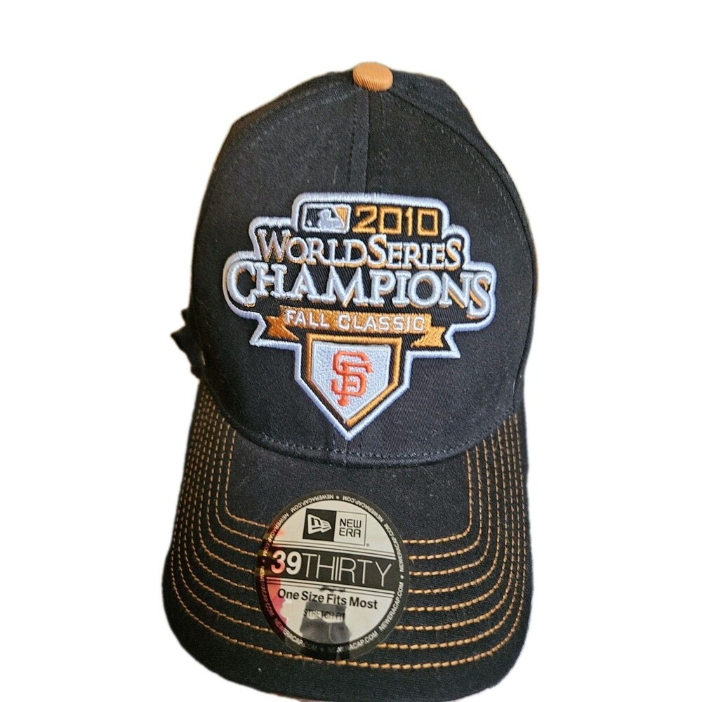 San Francisco Giants 2010 World Series Champions Hat New Era 39THIRTY Flex New